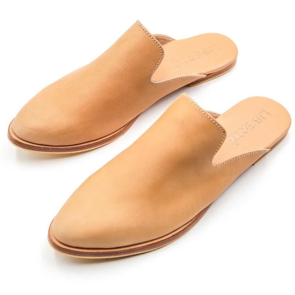 LIBERTÉ Leather Modern Mules